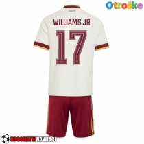 Otroške Nogometnih dresov Španija Nico Williams #17 Gostujoči SP 2026 Kratki rokavi (+ hlače)